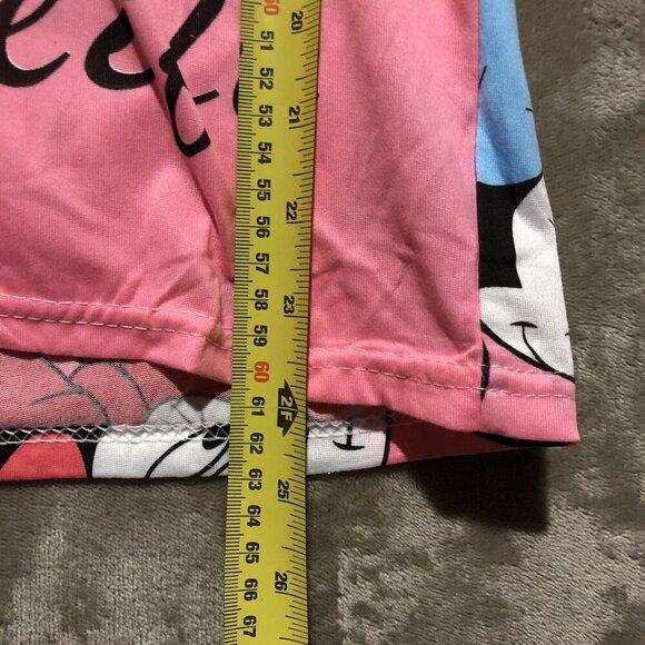 Disney Minnie Mouse Pyjamas 2 Piece Kids Sz L (0186) NEW No Tags - Picture 9 of 10